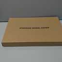 Aimato Car Steering Wheel Cover 2 Piece Non-Slip Clip on Microfiber Leather Steering Wheel Cover,Ultra-Thin Breathable,Universal Fit 14.5"-15" Wheel,Black