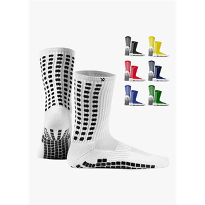 Lux Dual Grip Socks - Soccer Grip Socks for Men and Women. GripArray Performance & Comfort