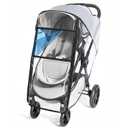 Universal Stroller Rain Cover, Rain Cover for Stroller with Clear Vision, Waterproof Baby Travel Weather Shield with Breathable Ventilation and Easy Access, Thick EVA & PVC Protect from Dust and Snow