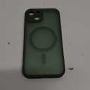 TOCOL for iPhone 13 Case, Full Camera Protection, Compatible with Magsafe, Drop Protection, Translucent Magnetic Matte Phone Case for iPhone 13 6.1 inch (Alpine Green)