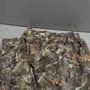 Men's Camo Print Straight Leg Pants Elastic Waist Loose Casual Trousers Streetwear (Large, Army Green)