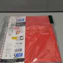 Five Star Spiral Notebook + Study App, 5 Subject, College Ruled Paper, 8-1/2" x 11", 200 Sheets, Fights Ink Bleed, Water Resistant Cover, Fire Red (72077)