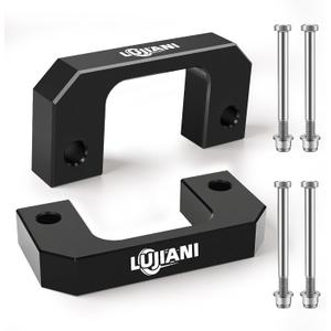 1.5 Inch Front End Leveling Lift Kit for 2007-2024 Silverado 1500 Avalanche Suburban Tahoe, Suspension Spring Strut Lift Spacers Compatible with 2007-2024 Sierra 1500 Yukon, 2 Pack