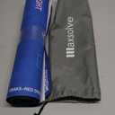 Mahjong Mat, 31.5" x 31.5" Neoprene Mahjong Table Mat with Rules, Anti Slip & Noise Reduction Gaming Mat for Poker, Card, Dominoes, Board & Tile Games, Mahjong Gift with Carrying Bag - Blue