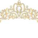CIEHER Tiara Crowns for Women & Girls - Bridal, Wedding, Prom, Quinceanera, Birthday & Christmas Crown Gifts