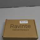 Ravinte 10 Pack 5 Inch Kitchen Square Cabinet Handles Satin Nickel Pulls Brushed Nickel Kitchen Cabinet Hardware Handles for Cupboard Drawer Pulls