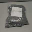 2 x Couch Cushion Covers, Couch Covers Magic Sofa Covers Washable Stretch Resistant Slipcovers for Sectional and L Shaped Seats Furniture Protectors for Pets (Back Cover M, Dark Gray)