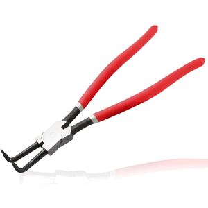 13-Inch Internal Snap Ring Pliers 90 Degree Heavy Duty Retaining Ring Pliers with Bent Jaw Tip Diameter 0.12" Large Lock Ring Plier Circlip Plier for Installing Removing Retaining Ring