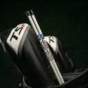 SuperStroke Golf Alignment Sticks 45" Fiberglass Rods, Full Swing Training Aid Kit, Help's with Posture Correction and Shot Accuracy, White (Set of 2)
