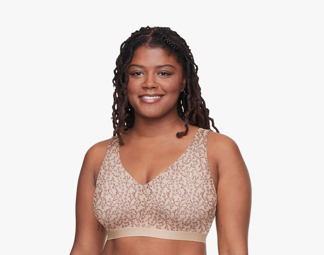 Warner's Women's Cloud 9 Super Soft, Smooth Invisibles Look Wireless Lightly Lined Comfort Bra Rm1041a
Size XL