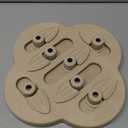Outward Hound by Nina Ottosson Dog Worker Treat Puzzle Enrichment Toy, Level 3 Advanced, Tan