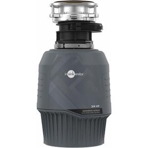 InSinkErator Evolution Cover Control with power cord, 3/4 HP Garbage Disposal, Advanced Series EZ Connect Batch Feed Food Waste Disposer