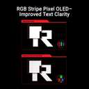 ASUS ROG PG34WCDN 34 Inch 1440p 360Hz Ultrawide RGB OLED Gaming Monitor | Tandem RGB QD-OLED, RGB Stripe Pixel, OLED Care Pro, DisplayHDR 500 True Black, USB-C 90W,0.03ms