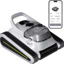 Cordless Robotic Pool Cleaner, Pool Vacuum 180W Brushless Motor, 45000Pa Suction, Wall & Waterline Climbing, Auto Path Mapping, for Inground & Above-Ground Pools up to 2150 Sq. Ft. (Gray)