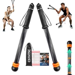 Portable Ropeless Battle Ropes, Adjustable Weights Cordless Battle Ropes. | Adjustable Weights,Cordless,With Storage Bag and Training Poster, Workout Rope for Strength, HIIT and Low-Impact Training