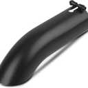 Vurkcy 3 inch Inlet Curved Exhaust Tip, 3" Outlet 12" Overall Length Stainless Steel Turn Down Exhaust Tail Pipe, Bolt-On,Sleek Angle Cut, Polished Tailpipe, Black
