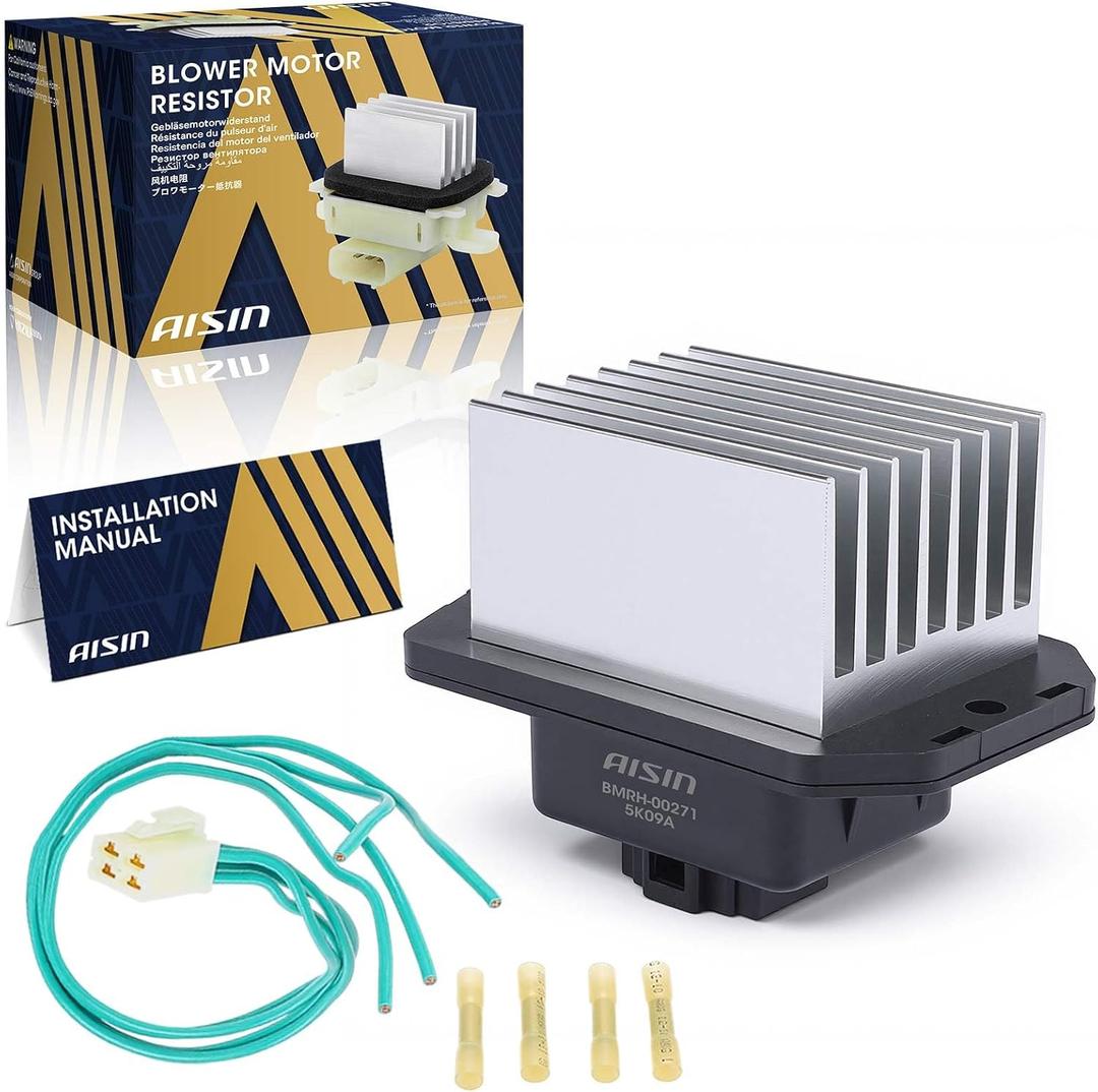 AISIN AFTERMARKET BMRH-00271 HVAC Blower Motor Resistor Kit - Compatible with Honda Accord 2005-2007, Acura TSX 2006-2008