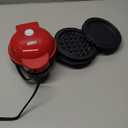Dash MultiMaker Mini System - Compact Waffle Maker for Family Breakfasts - Removable Griddle Plates & nonstick surface - 5 Plates - Red
