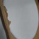Mayfair Padded Toilet Seat with Chrome Hinges, Soft Vinyl over Wood Core Seat, Made in USA, Elongated, White