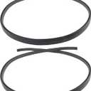 AUTOKAY 2Pcs Roof Drip Moulding Left & Right Side Fits for Toyota 2007-2011 Yaris Sedan Re#7555152160 7555252140