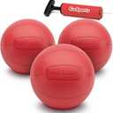 GoSports 6 Inch Replacement Balls for Little Tikes, Tot Shot, and Other Children's Basketball Hoops  Soft 3 Pack Toddler Basketballs with Pump