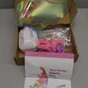 Electric Fairy Wings for Girls, Light Up Moving Butterfly Wings with LED Lights and Music, Toy for Kids as Halloween Valentine Birthday Christmas Party Costume Princess Cosplay Dress Up Gift (Multicolored)