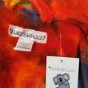 Forever Lazy Bathrobes for Women and Men, Hooded, Soft, Fuzzy Coral Fleece, M, Tie Dye