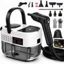 Goyappin Handheld Steam Cleaner for Home, 2500W High Pressure Steam Cleaner for Car Detailing, 3 Steam Levels, 1600Ml Tank, High Heat Steamer for Bed Bugs, Couch, Furniture, Kitchen, Bathroom, Floors