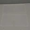 Acrylic Book Stand Holder Thick Open Book Display Stand (Clear, Thickness:8mm)