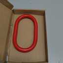 EGV Oblong Master Link 1/2" 4400 lbs Grade 80 Steel Heavy Duty Lifting Ring | Forged Grade 80 Alloy Steel with Red Powder-coated Finish. Ideal for Lifting, Rigging, Recovery and Chain Assemblies