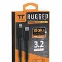 3.2FT Rugged Lightning To USB C