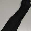 KEKING Thigh High Compression Stockings Footless, Unisex, 20-30mmHg Leg Support Compression Sleeves with Anti-Slip Silicone Band, Opaque, Treatment Swelling, Varicose Veins, Edema, DVT, Black Small