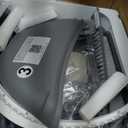 Automatic Cat Litter Box Self Cleaning - App Control, Open-Design, Smart Health Monitor, Suitable for Medium Cats and Kittens, Anti-Pinch Safety, Quiet Operation, A Trusted Companion for Life - White