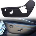 1XN97DX9AA Driver Seat Side Track Cover, Driver Seat Trim Panel Compatible with Jeep Grand Cherokee (20112022), Dodge Durango (20112022) Front Left Seat Cushion Outer Shield Cover 1UN79DX9AA