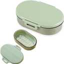 Bar Soap Travel Case, Soap Container, Leakproof Travel Soap Case, Portable Soap Holder with Lid for Gym, Camping Essentials