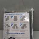 TAOCOCO Non-Slip Recliner Chair Cover Sofa Slipcover, Pet Cover for Small Recliner Chair with Elastic Straps, Washable Reclining Chair Cover Recliner Furniture Protector (23'' Small, Dark Grey) (1 Seater 23'')