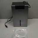 KeepGlad Dehumidifier, 98OZ Dehumidifiers for Home(1000sq.ft), Humidity Display Dehumidifier for Basement Bathroom Bedroom, Auto Shut Off, Washable Filter, Drain Hose, Timer, 7 Ambient Lights, Gray