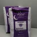 Poise Fresh Protection Overnight Incontinence Pads, Extra Coverage (Absorbency 8), 36 Count (Pack of 2, 72 Total Pads)