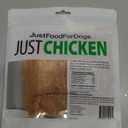 Just Food for Dogs Single Ingredient Healthy Dog Treats and Dog Snacks, Jerky Treats, Human Grade, Preservative and Grain Free, Rawhide Free Chews, Low Calorie Treat - Chicken Breast, 5 oz, Best By 10/26/2027
