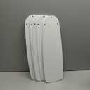 5 Pack Replacement Fan Blades for 42"/52" Ceiling Fan Waterproof Blades Replacement for Broken Substitution Replacing Summer(White) 