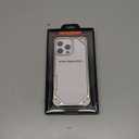 Aluminum Frame Metal Case for iPhone 16 Pro Max 6.9 inch with 4 Corners Silicone Pads Bumper Raised Edge Protection, Minimalist Slim Shockproof Hard Cover Cool Stylish for 16pro Max, Natural