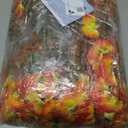 Alupssuc 40 Bundles Artificial Fall Flowers for Outdoors Autumn Decorations, Fake Big Pansies Silk Plants UV Resistant Realistic Faux Flowers Plants for Planter Porch Patio Window Decor, Autumn Orange