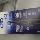 Oral-B Rechargeable Electric Toothbrush, iO2 Starter Kit, 3 Cleaning Modes, Automatic Pressure Sensor to Protect Gums, 2 Brush Heads, Night Black