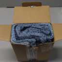 MIULEE Pack of 4 Couch Throw Pillow Covers 18x18 Inch Neutral Blue Soft Decorative Chenille Pillow Covers Farmhouse Accent Cushion Covers for Boho Western Spring Coastal Decor Sofa Bed Living Room