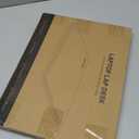 Portable Lap Laptop Desk with Pillow Cushion, Fits up to 15.6 inch Laptop, Lap Stand for Bed & Couch & Carpet, Book Tablet/Drawing Board/Computer Laptop Stand - Black Wood