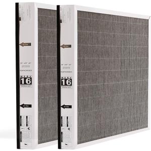 Upgrade PGAPXCAR2025-A02 (2-Pack) MERV16 Replacement Filter (20x25x3in) -Compatible with Bryant/Carrier part PGAPXCAR2025, PGAPXCAR2025-A02, AGAPXCAR2025AGAPXCAR2025-A02 Furnace Filter