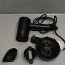 AINA Hair Dryer with Diffuser, Blow Dryer for Women | Advanced Ionic Technology, Ceramic Coating | Cold Shot Features Turbo Heat for Fast Drying and Shine 110V/ALCI (Vader Black)