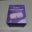 Steam Eye Mask, Self Heating Heated Eye Mask for Sleep, Warm Compress for Eyes, Moist Heat for Dry Eye Relief, Stye Eye Treatment, Spa, Travel Essentials & Relaxation Gifts, Unscented 16 Pack