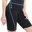 GoldFin Wetsuit Shorts for Women, 2mm Neoprene Short Wetsuit for Water Sports Surfing Diving Swimming Kayaking, Black, Size L