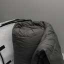 Goose Feather Down fiber Comforter Oversized King Size,100% Organic Cotton Duvet Insert,All-Season Luxury Duvet Insert with Baffle Box Design, 750+Fill Power Hotel Collection Bedding Comforter (Grey)